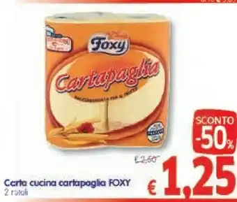 A&O Foxy Carta Cucina Cartapaglia offerta