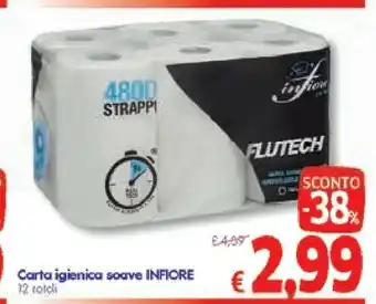 A&O Infiore Carta Igienica Soave offerta