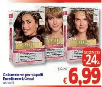 A&O L'Oreal Colorazione Per Capelli Excellence offerta