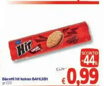 A&O Bahlsen Bahlsen - Hit Cocoa Creme 220 G(ml) offerta