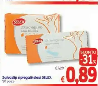 A&O Selex Salvaslip Ripiegati/Stesi offerta