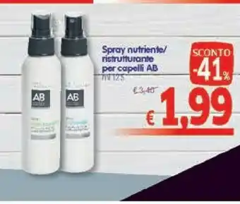 A&O Ab Spray Nutriente/ Ristrutturante Per Capelli offerta