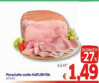 A&O Naturvita Prosciutto Cotto offerta