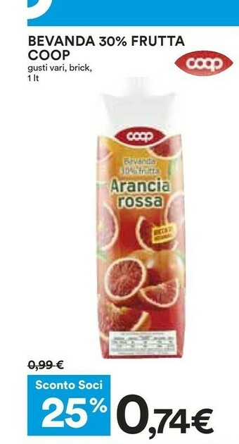 Coop Bevande analcoliche offerta