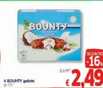 A&O Bounty Gelato offerta