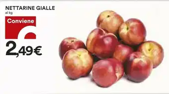 Coop Nettarine Gialle Al Kg offerta