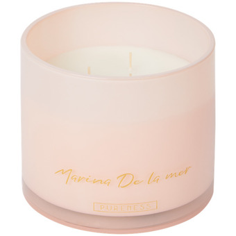 Action Candela profumata in vetro colorato offerta