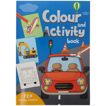 Action Libro da colorare con attività offerta