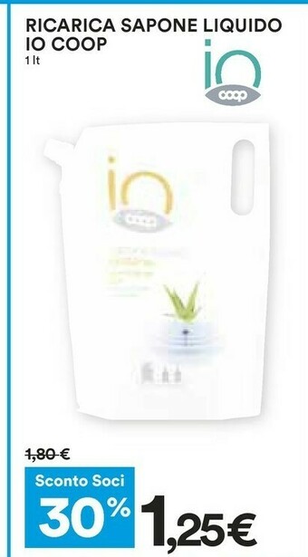 Coop Sapone liquido offerta