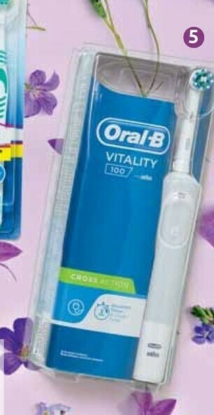 Carrefour Market Oral b Oral-B Spazzolino Elettrico Vitality 100 CrossAction offerta