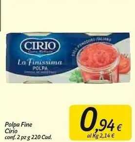 Carrefour Market Cirio Polpo offerta