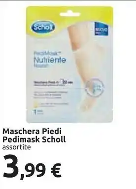Carrefour Market Scholl Maschera Piedi Pedimask offerta