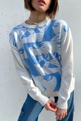 Subdued Maglione faces offerta