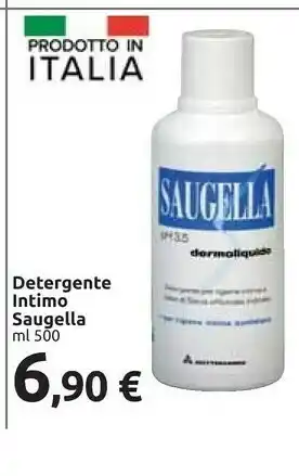 Carrefour Market Saugella Detergente Intimo offerta