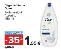 Carrefour Market Dove Bagnoschiuma offerta