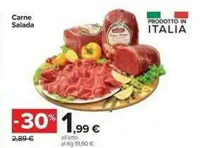 Carrefour Market Carrefour Carne Salada offerta