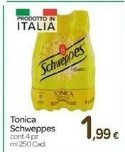 Carrefour Schweppes Tonica offerta