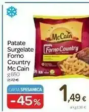 Carrefour Mccain Mc Cain Patate Surgelate Forno Cauntry offerta