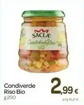 Carrefour Saclà Saclà - CondiverdeRiso per Insalate di Riso 290 g(ml) offerta