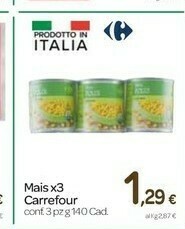 Carrefour Carrefour Mais offerta