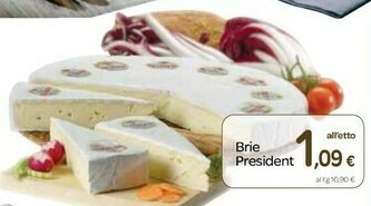 Carrefour Prèsident Brie offerta