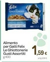 Carrefour Purina Alimento Per Gatti Felix Le Ghiottonerie offerta