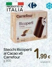 Carrefour Carrefour Stecchi Ricoperti Al Cacao offerta