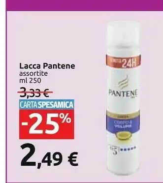 Carrefour Pantene Lacca Volume offerta