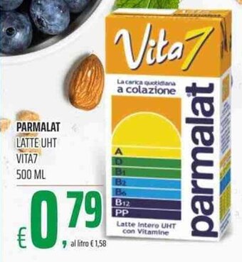 Coop Parmalat Latte UHT Vita7 500 ml offerta