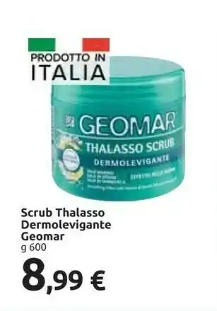 Carrefour Geomar Scrub Thalasso Dermolevigante offerta