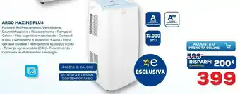 Euronics Argo Maxime Plus offerta