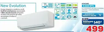 Euronics Daikin New Evolution ATXC25C 9000 BTU offerta