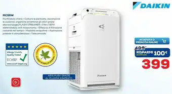 Euronics Daikin MC55W offerta