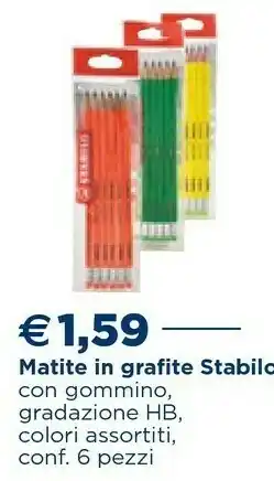 Stabilo Matite In Grafite