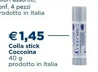 Esselunga Coccoina Colle Stick Pasta 40 G offerta