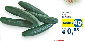 Esselunga Cetrioli offerta