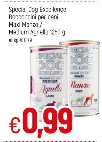 Famila Cibo per cani offerta