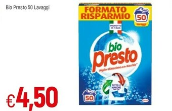 Famila Presto Detersivo lavatrice offerta