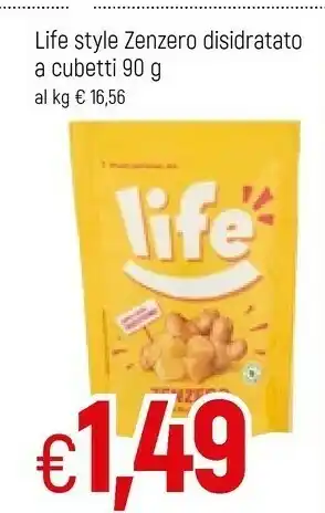 Famila Life Style Zenzero Disidratato A Cubetti offerta