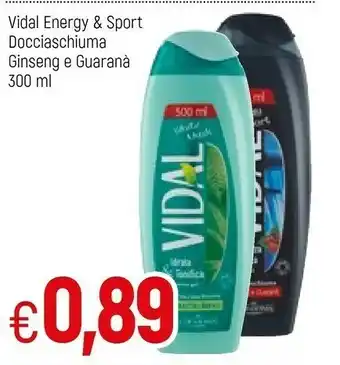 Famila Vidal Bagnoschiuma offerta