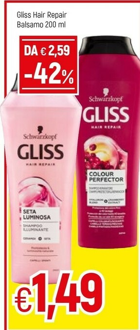 Famila Schwarzkopf Shampoo offerta