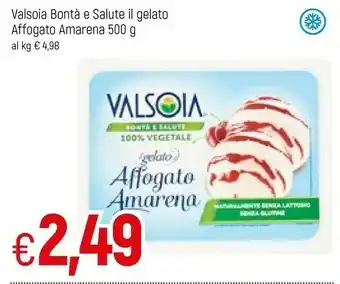 Famila Valsoia Bontà E Salute Il Gelato Affogato Amarena offerta