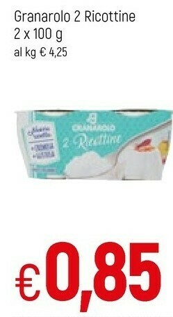 Famila Granarolo 2 Ricottine offerta