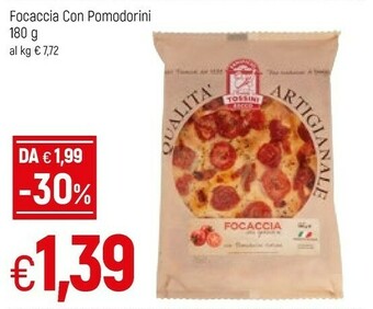 Famila Focaccia Con Pomodorini offerta