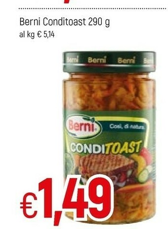 Famila Berni Conserve offerta