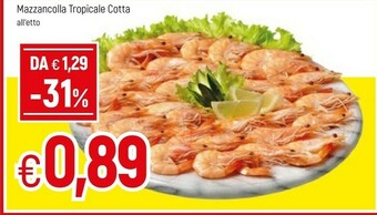 Famila Mazzancolla Tropicale Cotta offerta