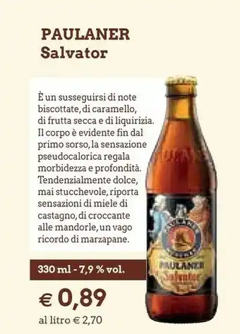Famila Paulaner Salvator offerta