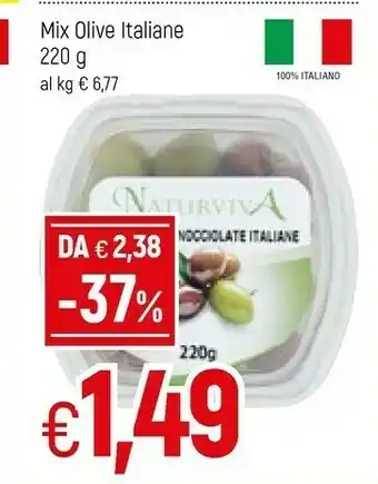 Famila Naturviva Mix Olive Italiane offerta
