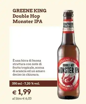 Famila Greene King Double Hop Monster Ipa offerta