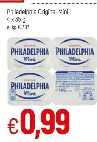 Famila Philadelphia Original Mini offerta